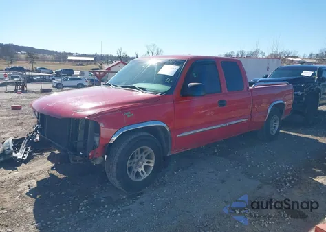 2003 GMC Sierra 1500 Sle из США, поврежденный, VIN 2GTEC19V331336252